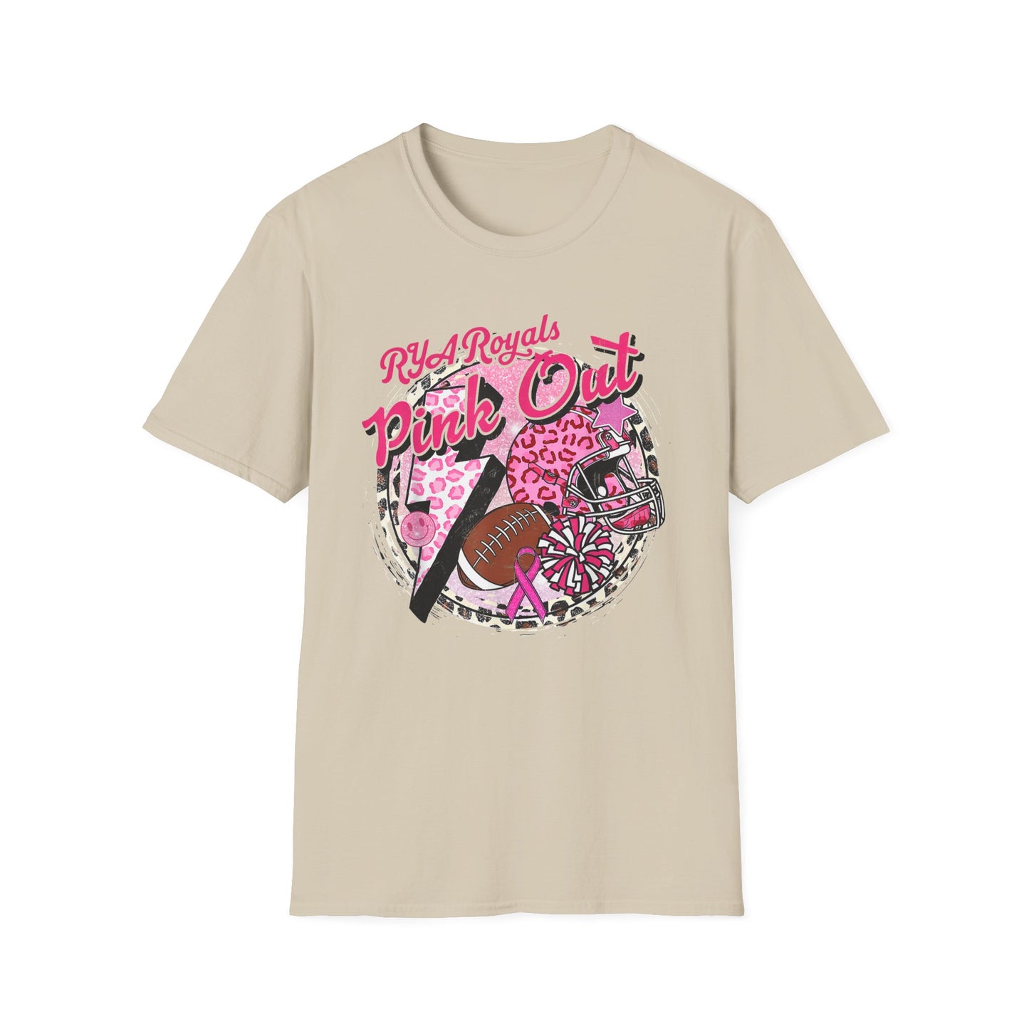 RYA Royals Leopard Pink-Out T-shirt