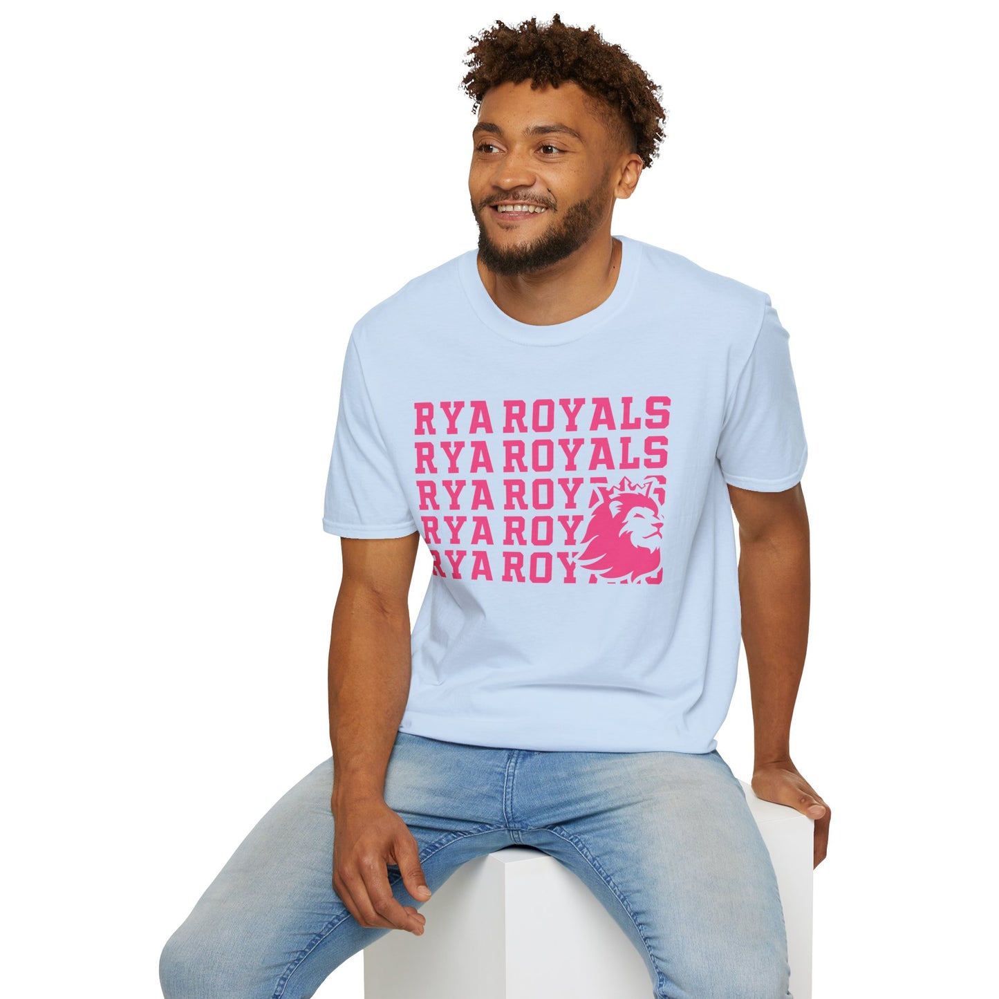 RYA Royals Lion Corner Pink-Out T-shirt