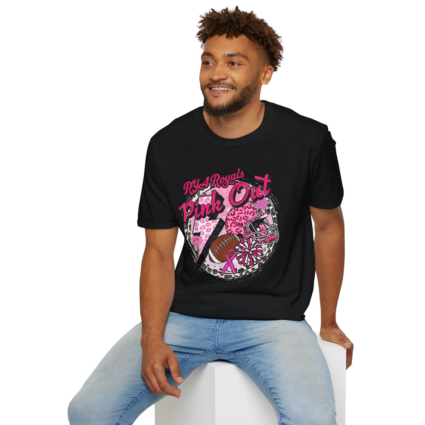 RYA Royals Leopard Pink-Out T-shirt