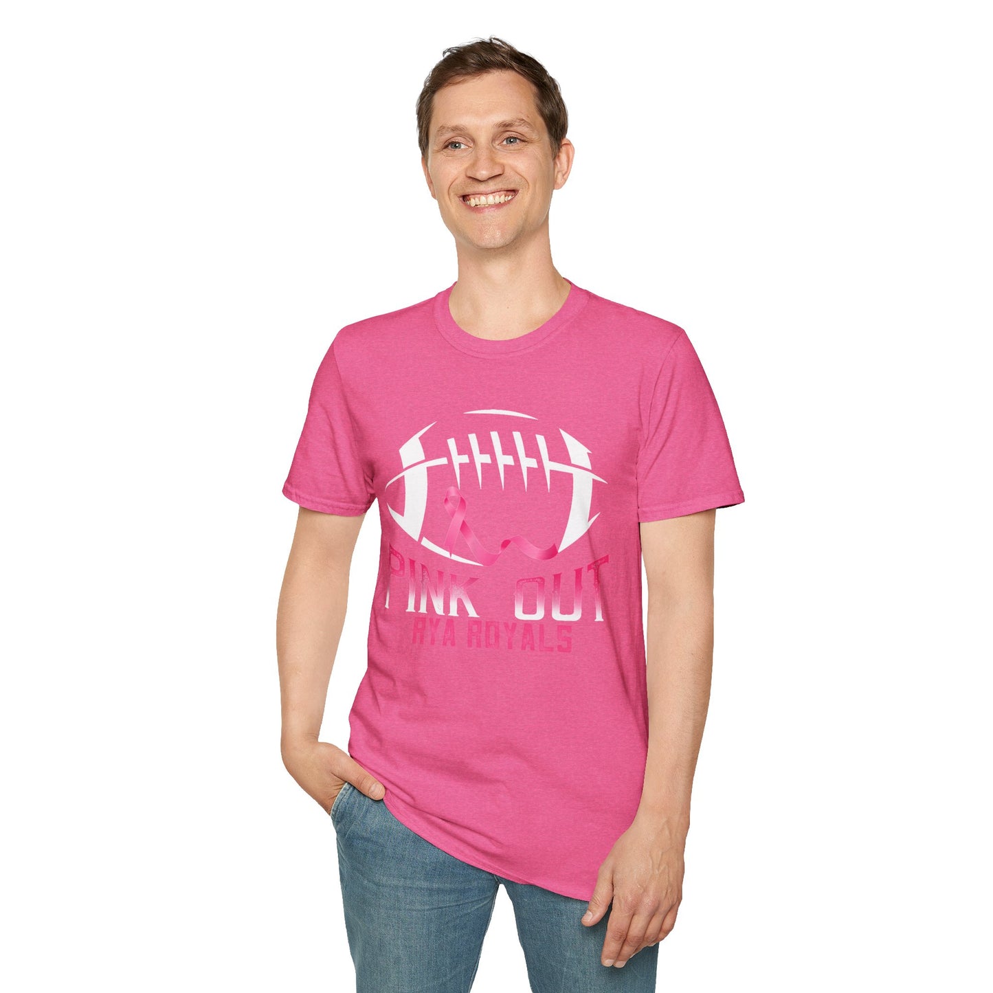 RYA Royals Football Pink-Out T-shirt