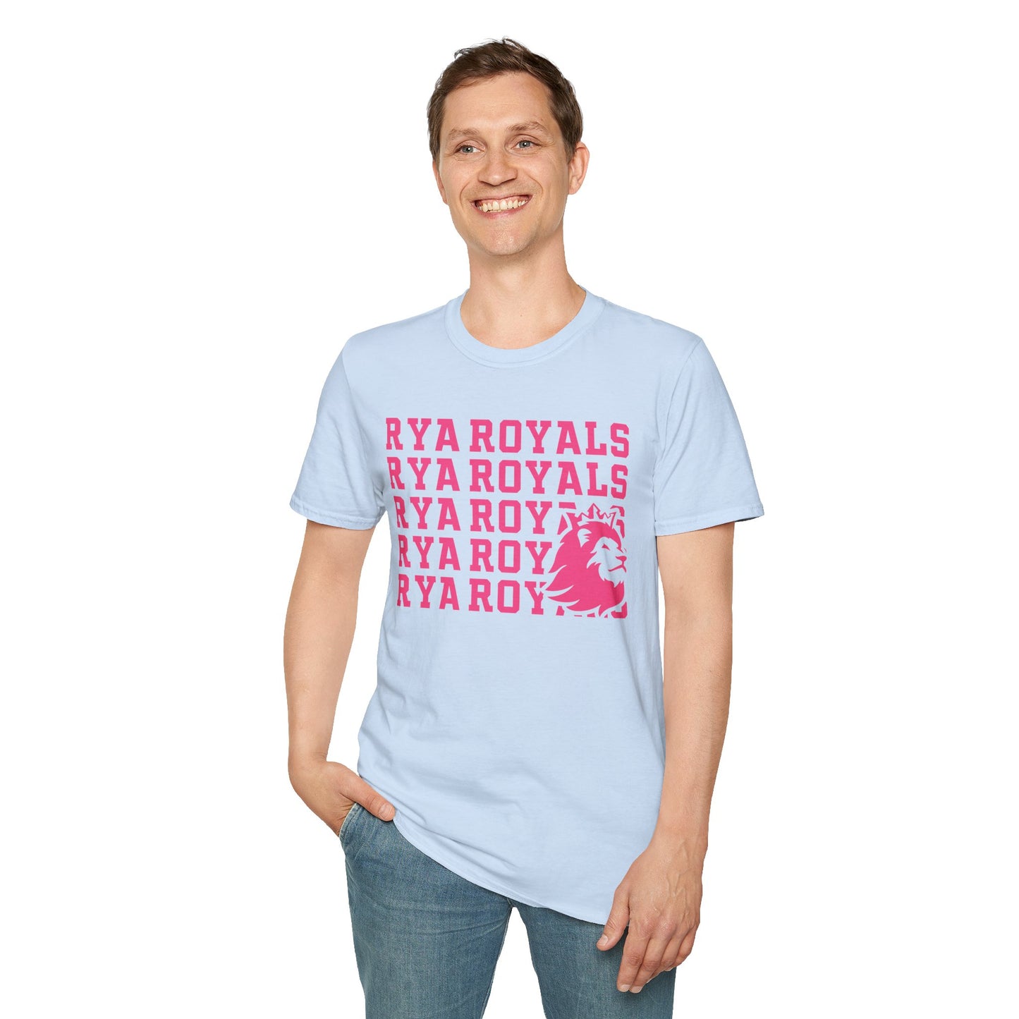RYA Royals Lion Corner Pink-Out T-shirt