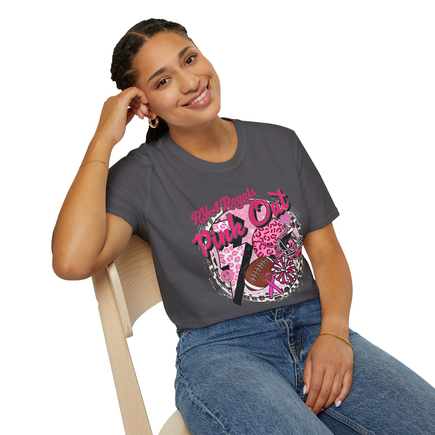 RYA Royals Leopard Pink-Out T-shirt