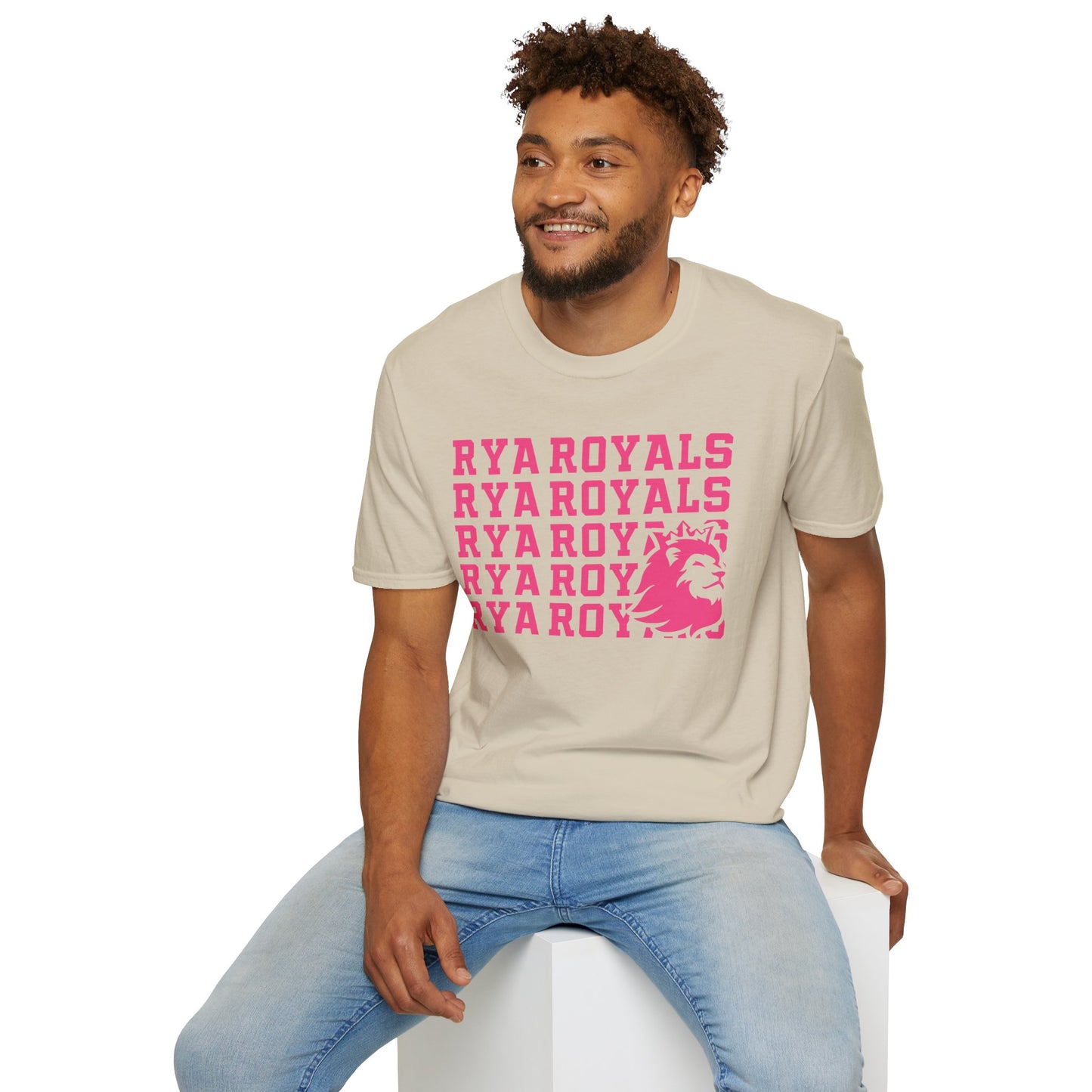 RYA Royals Lion Corner Pink-Out T-shirt