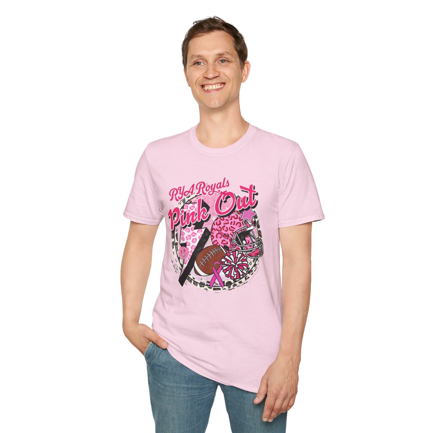 RYA Royals Leopard Pink-Out T-shirt