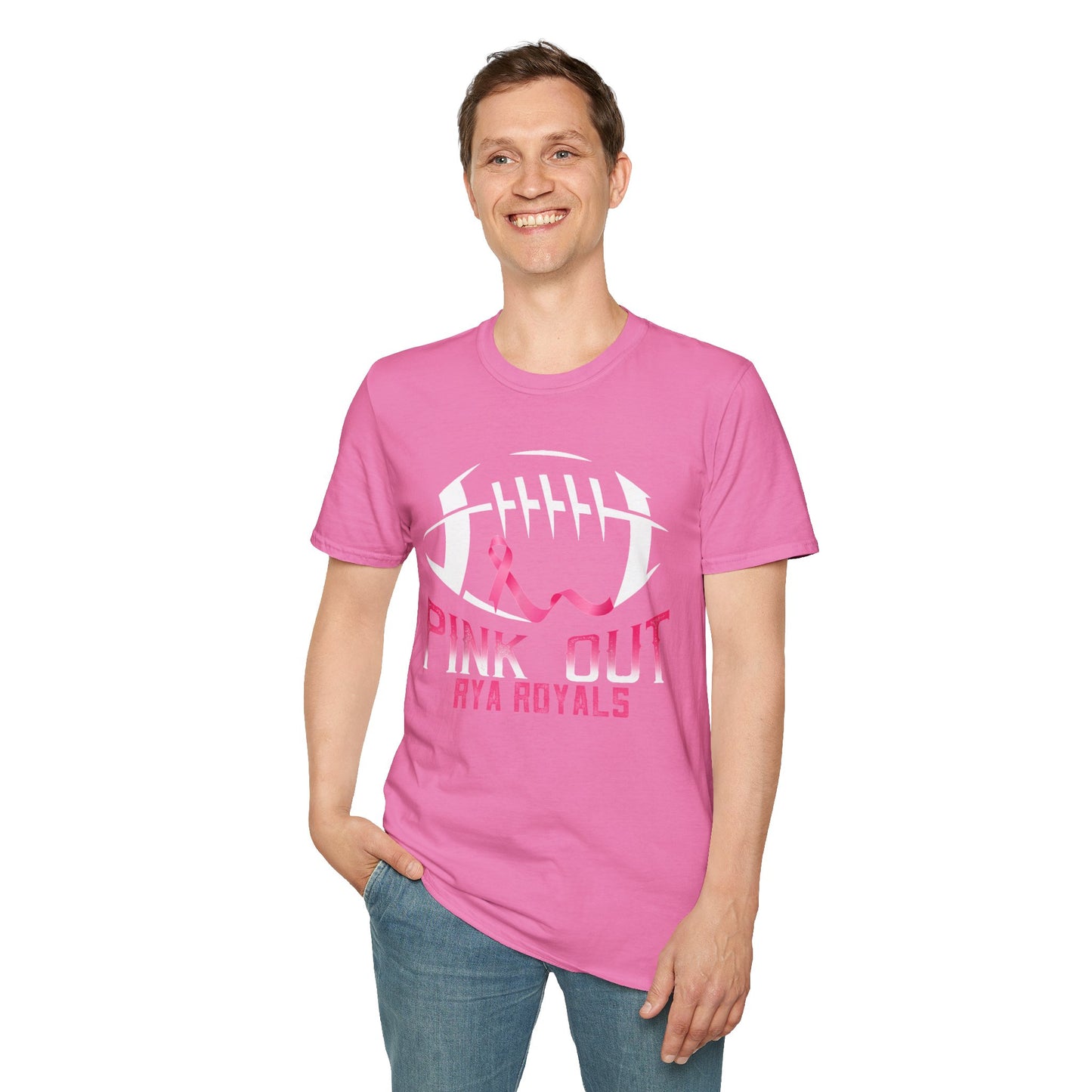 RYA Royals Football Pink-Out T-shirt