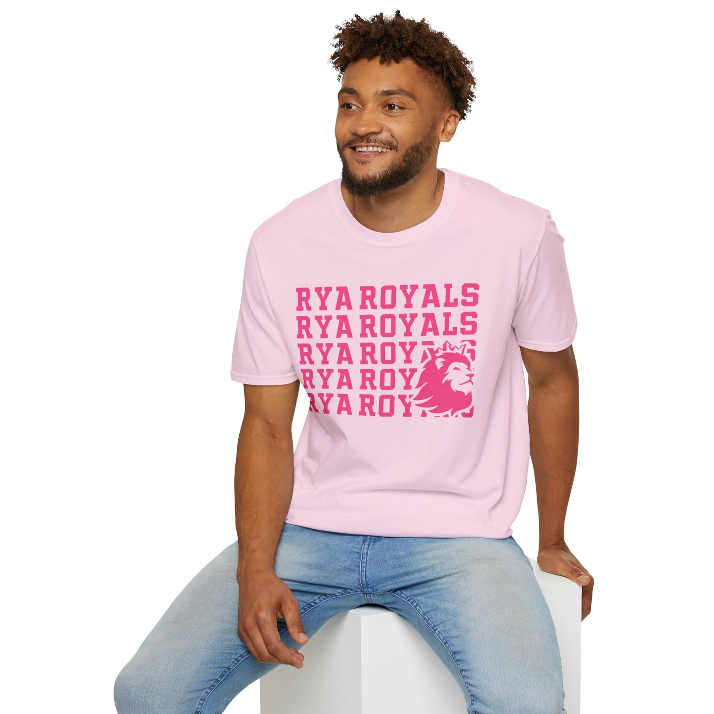 RYA Royals Lion Corner Pink-Out T-shirt