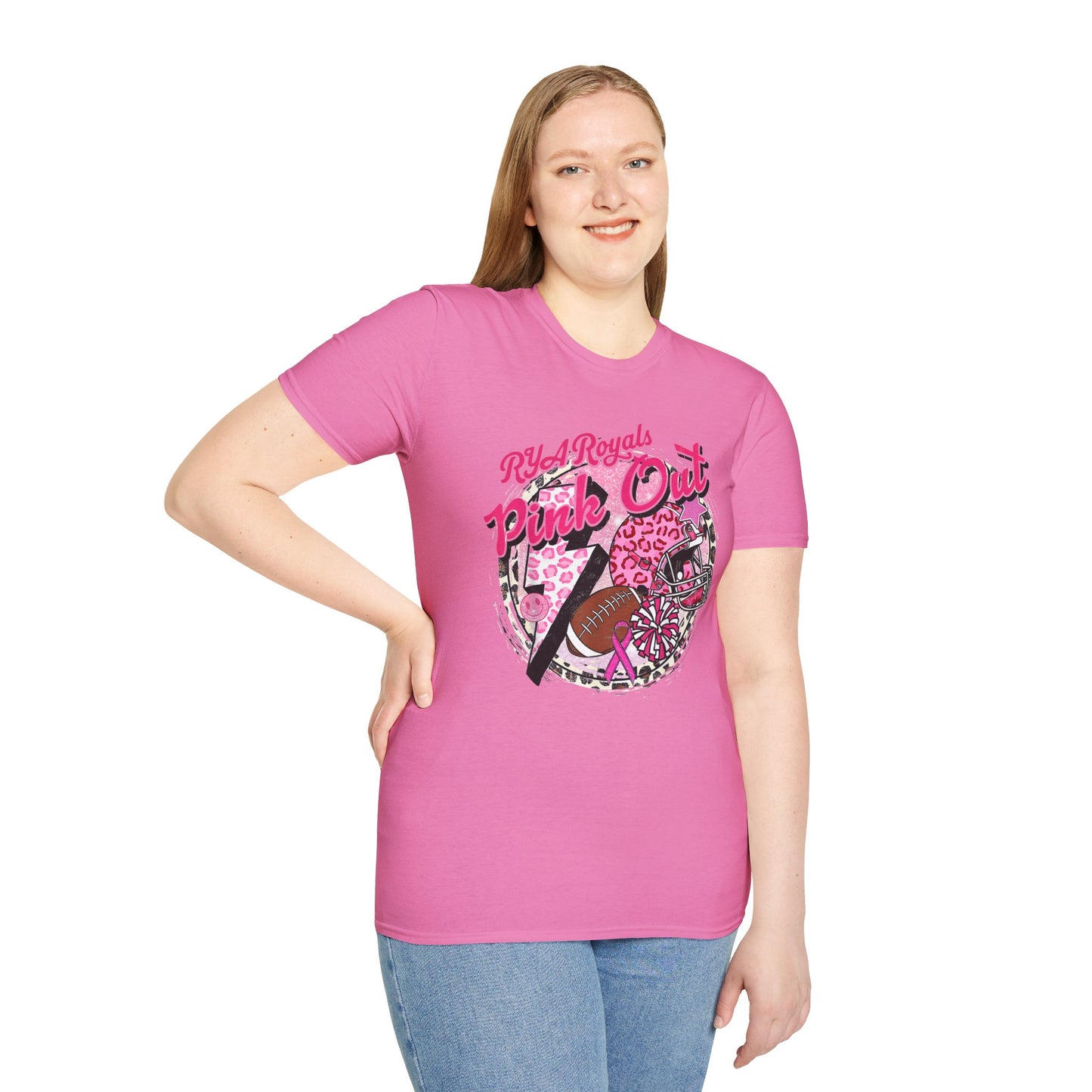 RYA Royals Leopard Pink-Out T-shirt