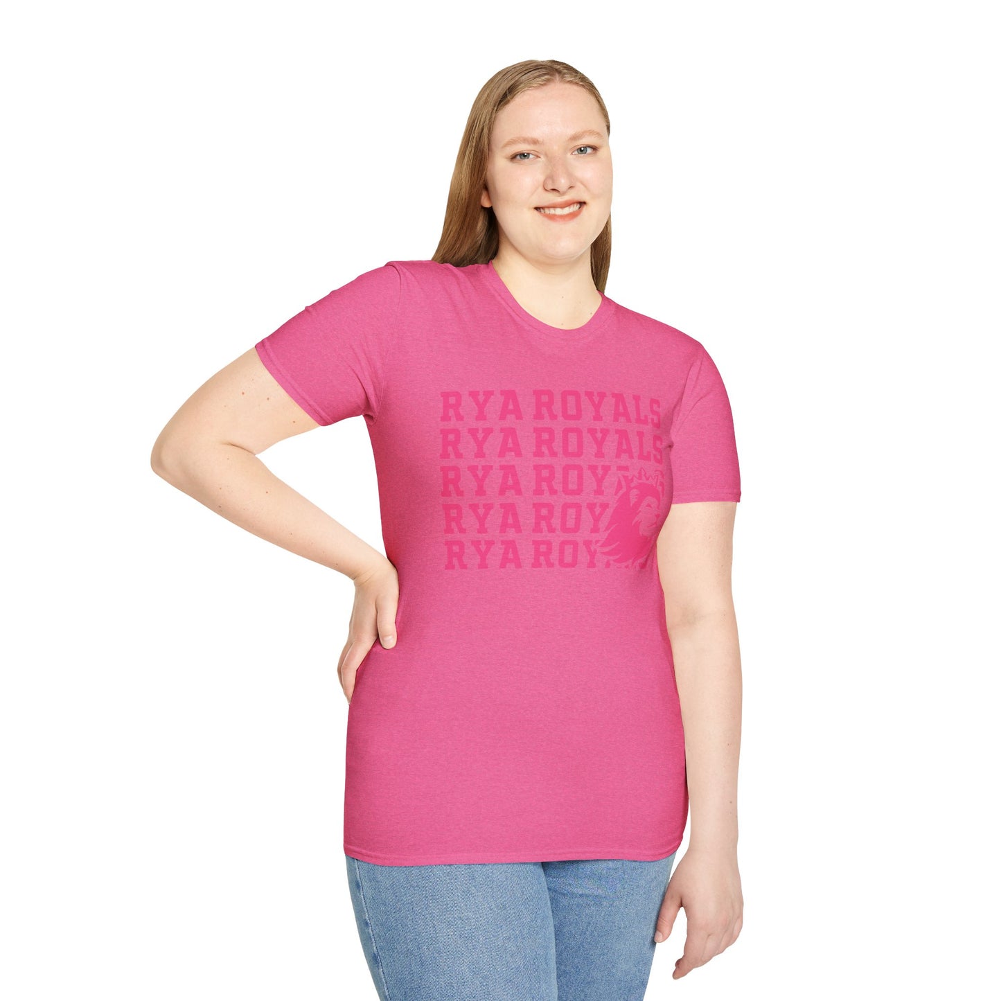 RYA Royals Lion Corner Pink-Out T-shirt