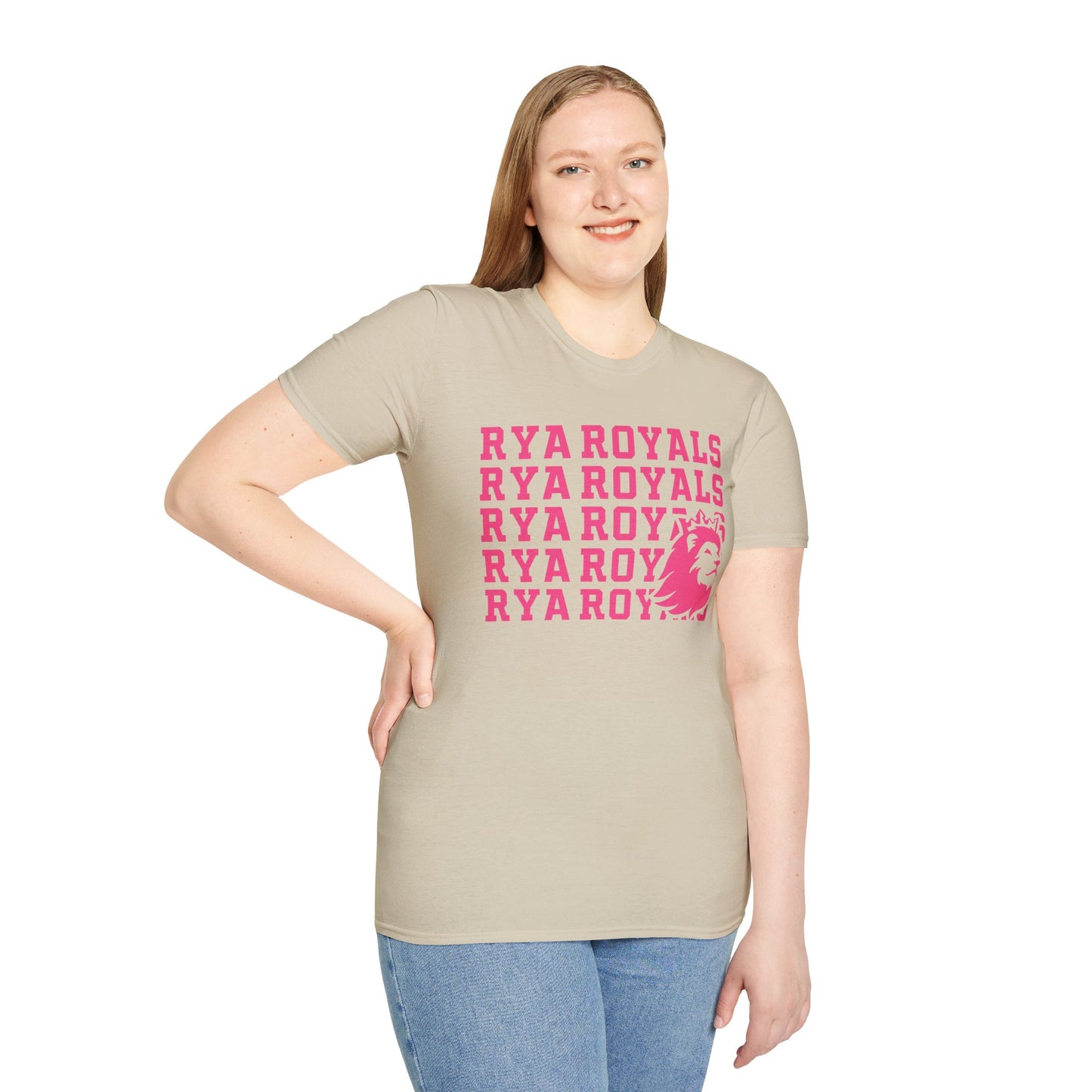 RYA Royals Lion Corner Pink-Out T-shirt