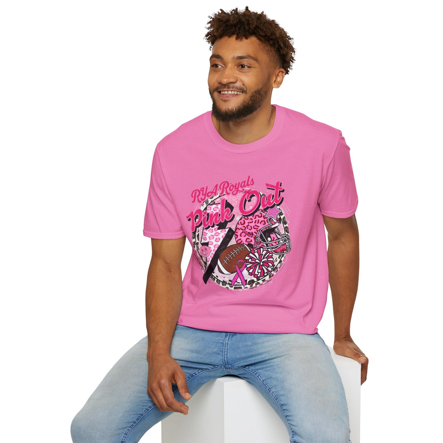 RYA Royals Leopard Pink-Out T-shirt