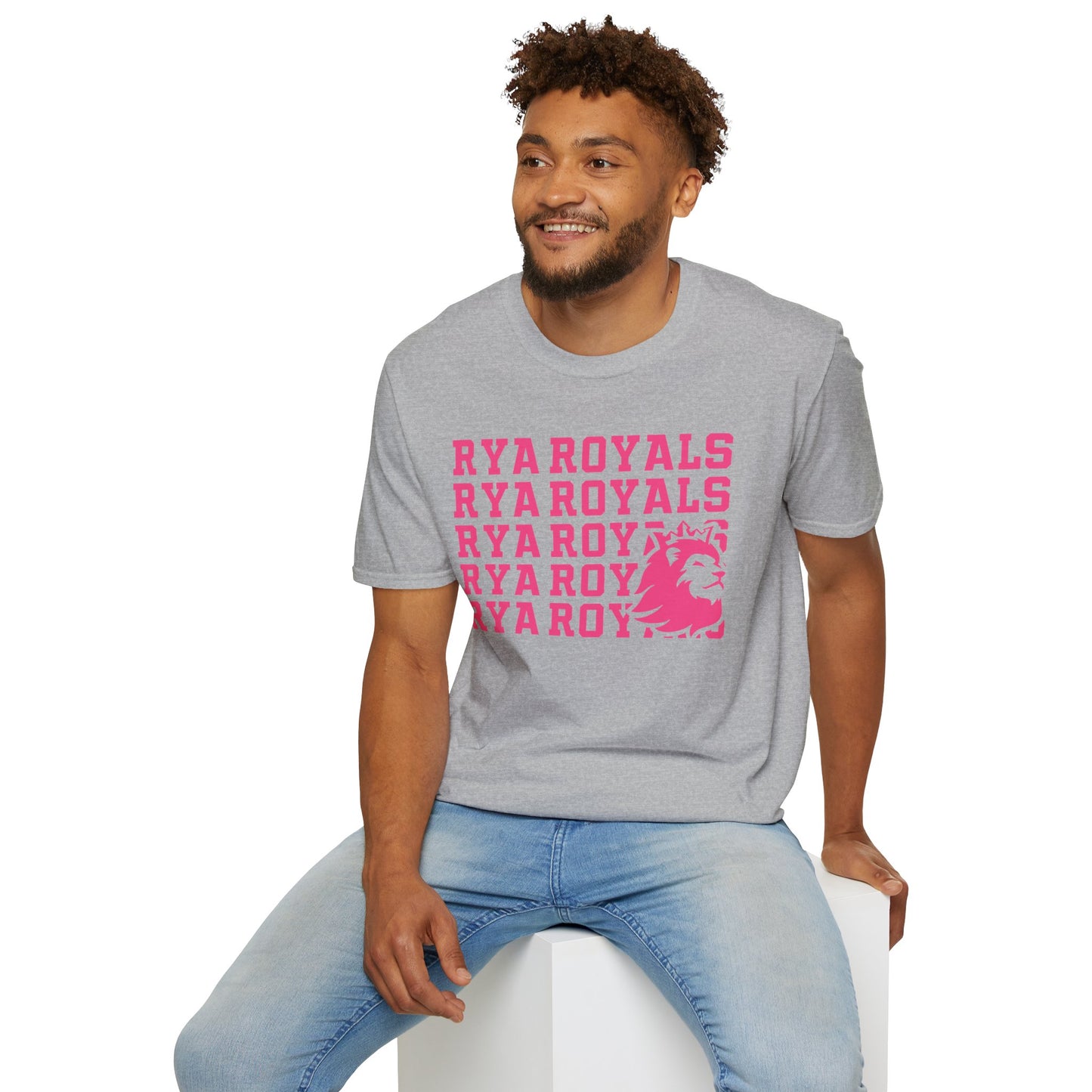 RYA Royals Lion Corner Pink-Out T-shirt