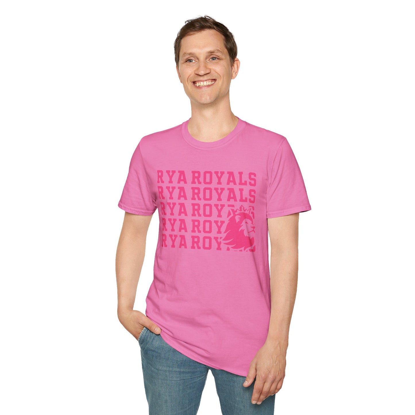 RYA Royals Lion Corner Pink-Out T-shirt