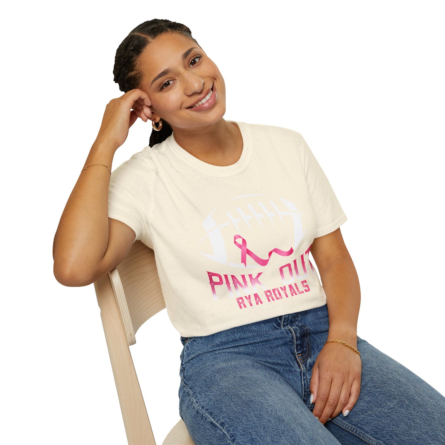 RYA Royals Football Pink-Out T-shirt