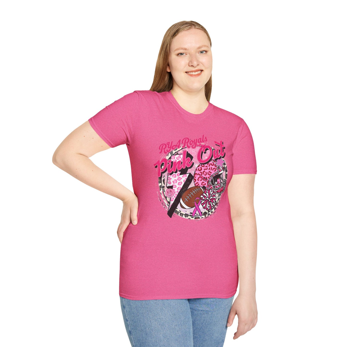 RYA Royals Leopard Pink-Out T-shirt
