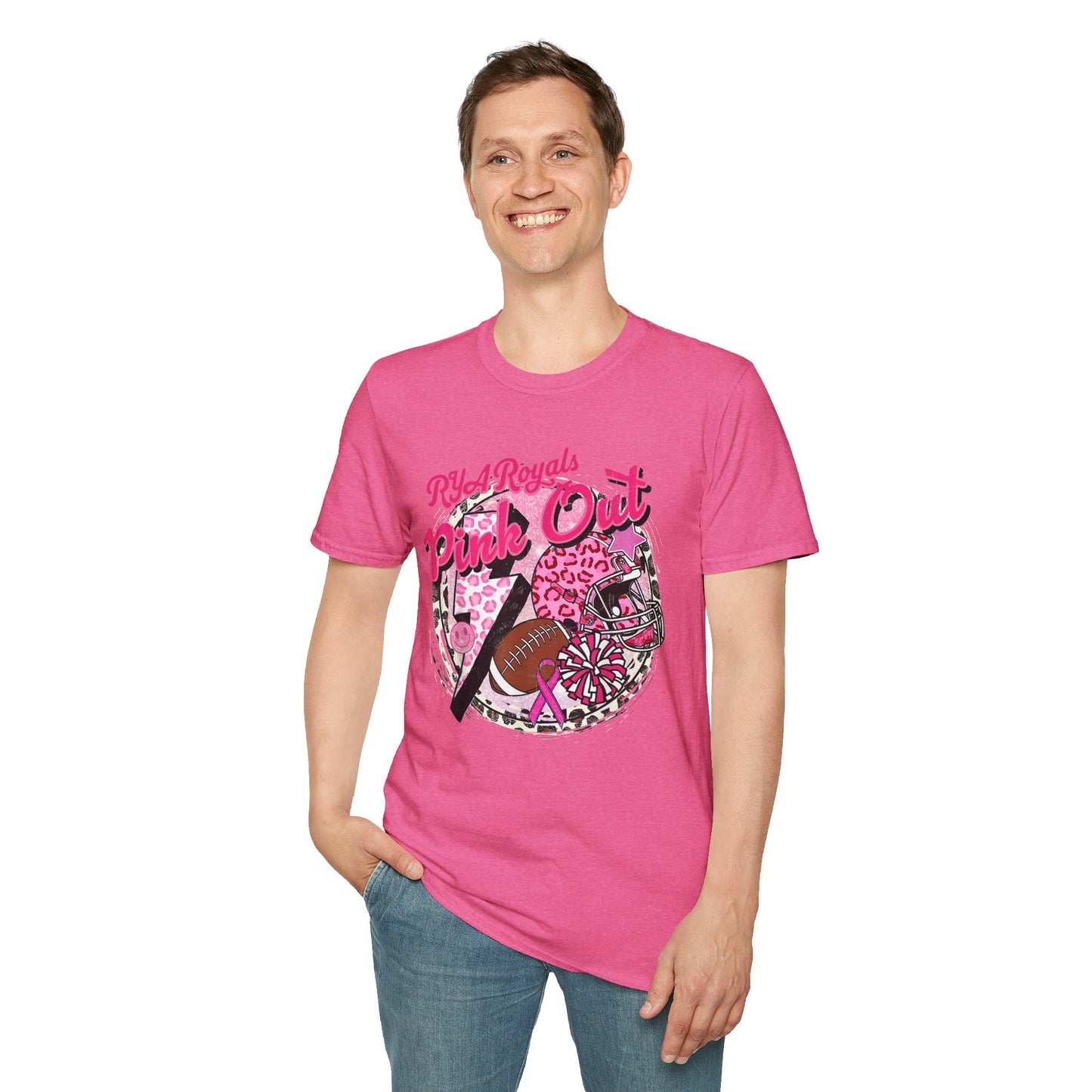 RYA Royals Leopard Pink-Out T-shirt