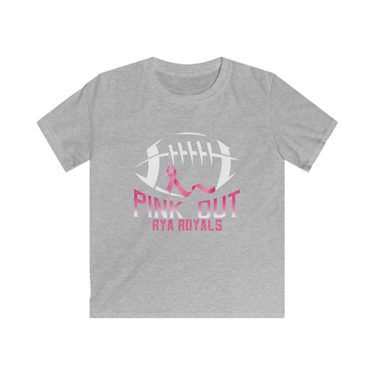 Kids RYA Royals Football Pink-Out T-shirt