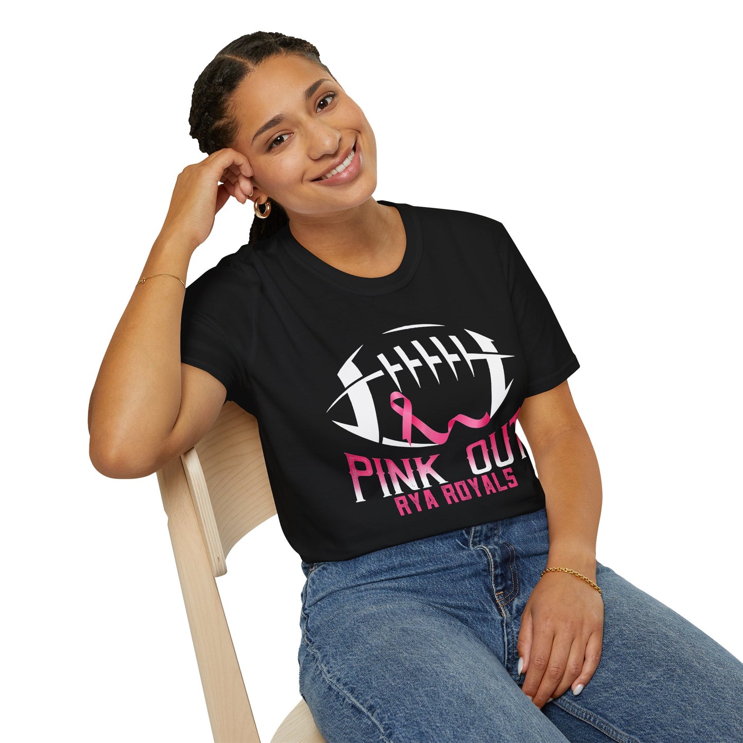 RYA Royals Football Pink-Out T-shirt