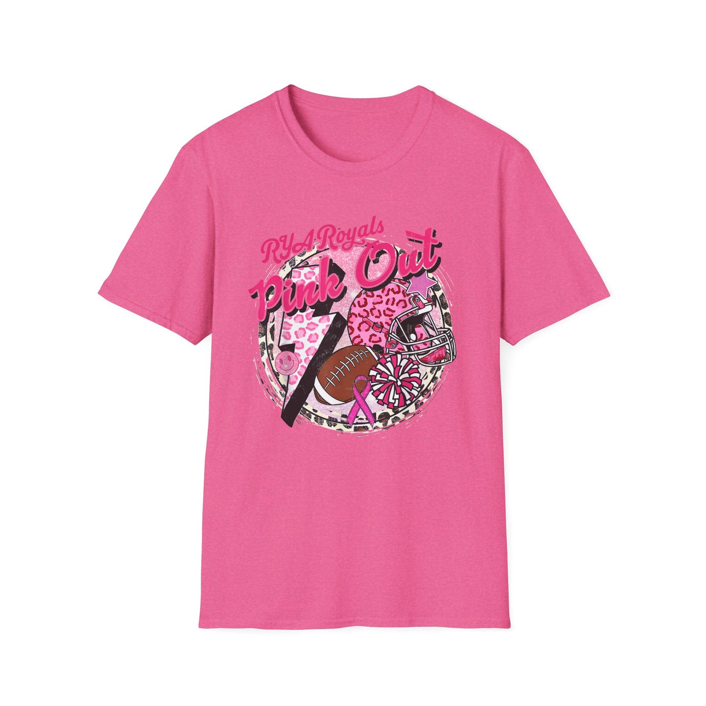 RYA Royals Leopard Pink-Out T-shirt