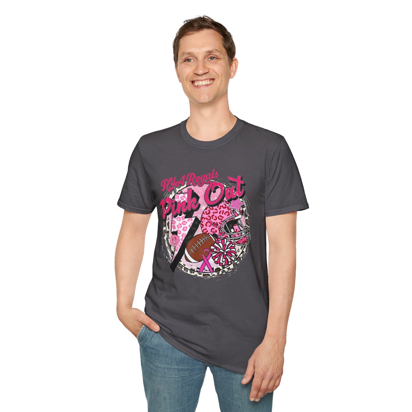 RYA Royals Leopard Pink-Out T-shirt