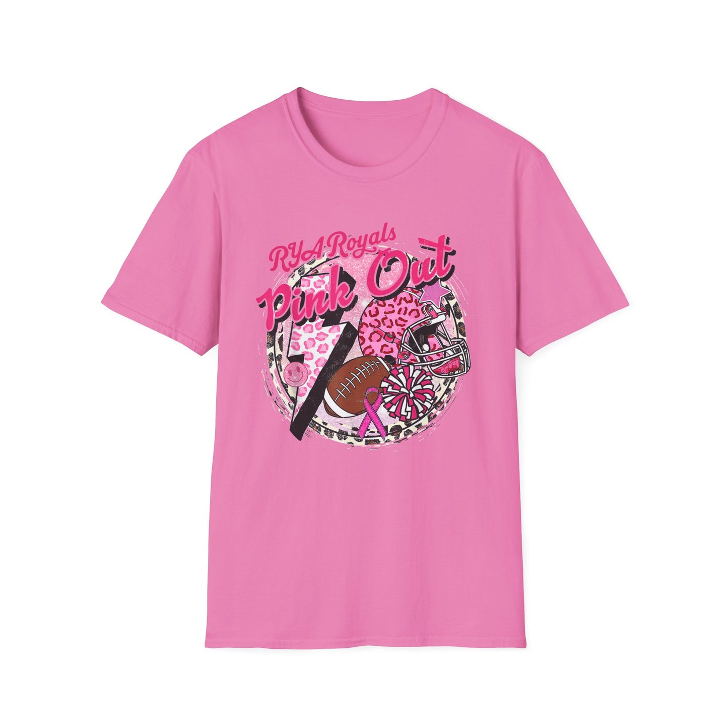 RYA Royals Leopard Pink-Out T-shirt
