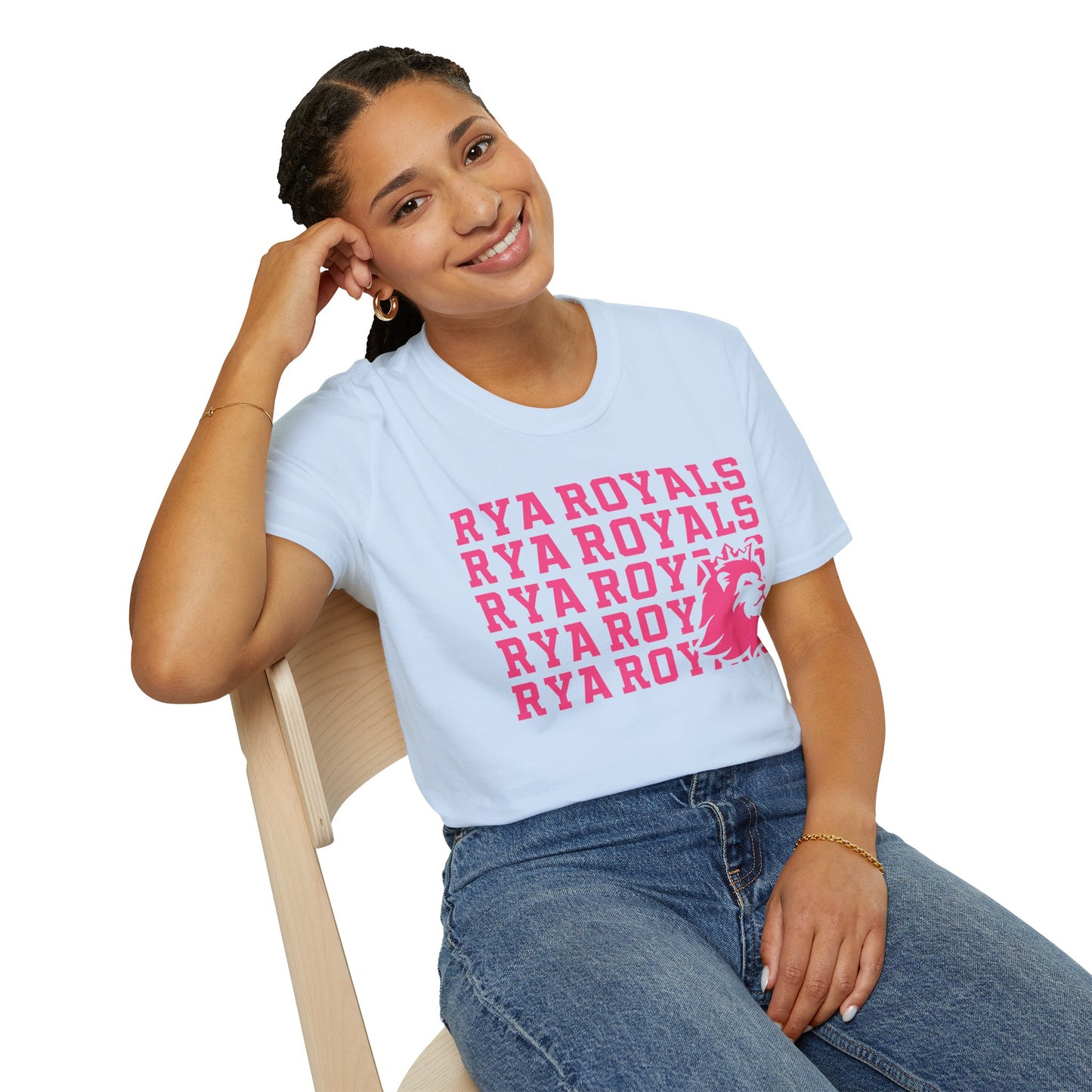 RYA Royals Lion Corner Pink-Out T-shirt