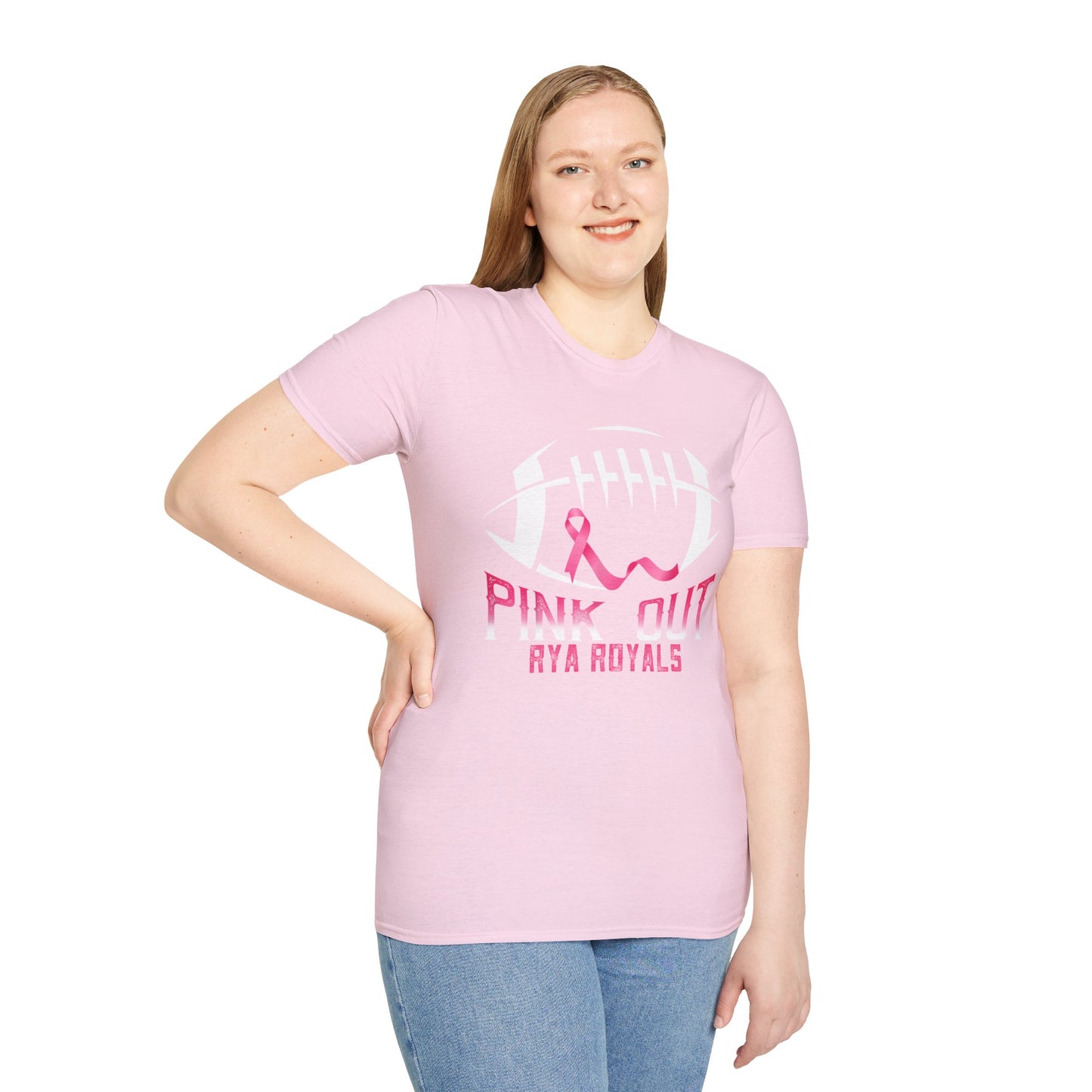 RYA Royals Football Pink-Out T-shirt