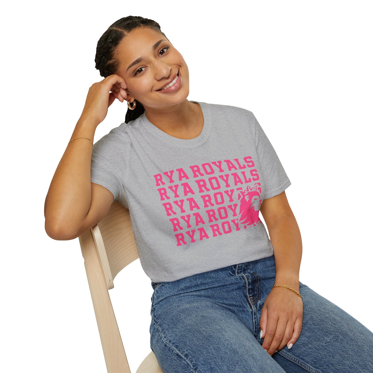 RYA Royals Lion Corner Pink-Out T-shirt