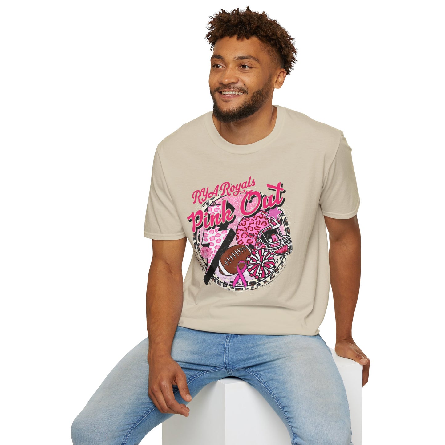RYA Royals Leopard Pink-Out T-shirt