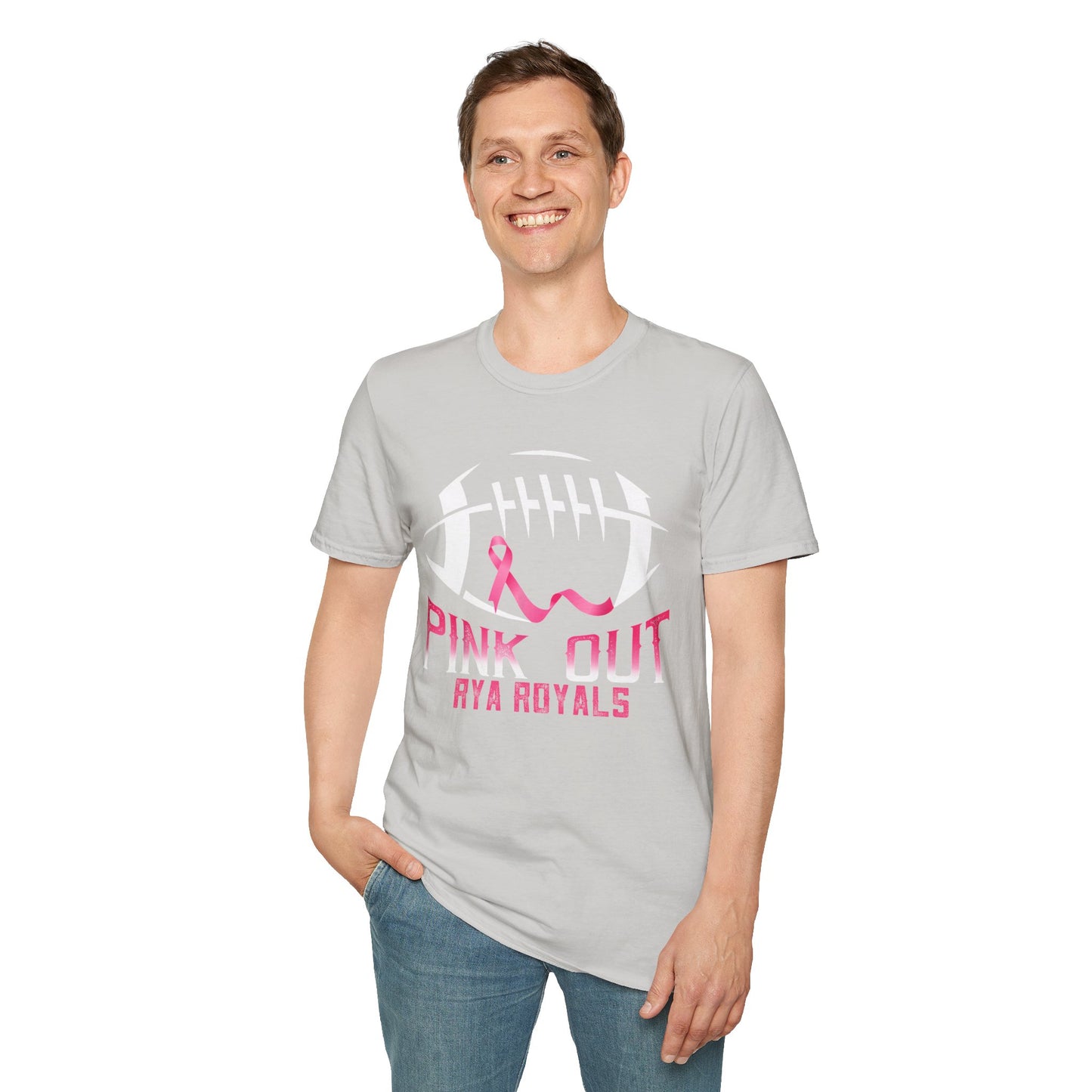 RYA Royals Football Pink-Out T-shirt