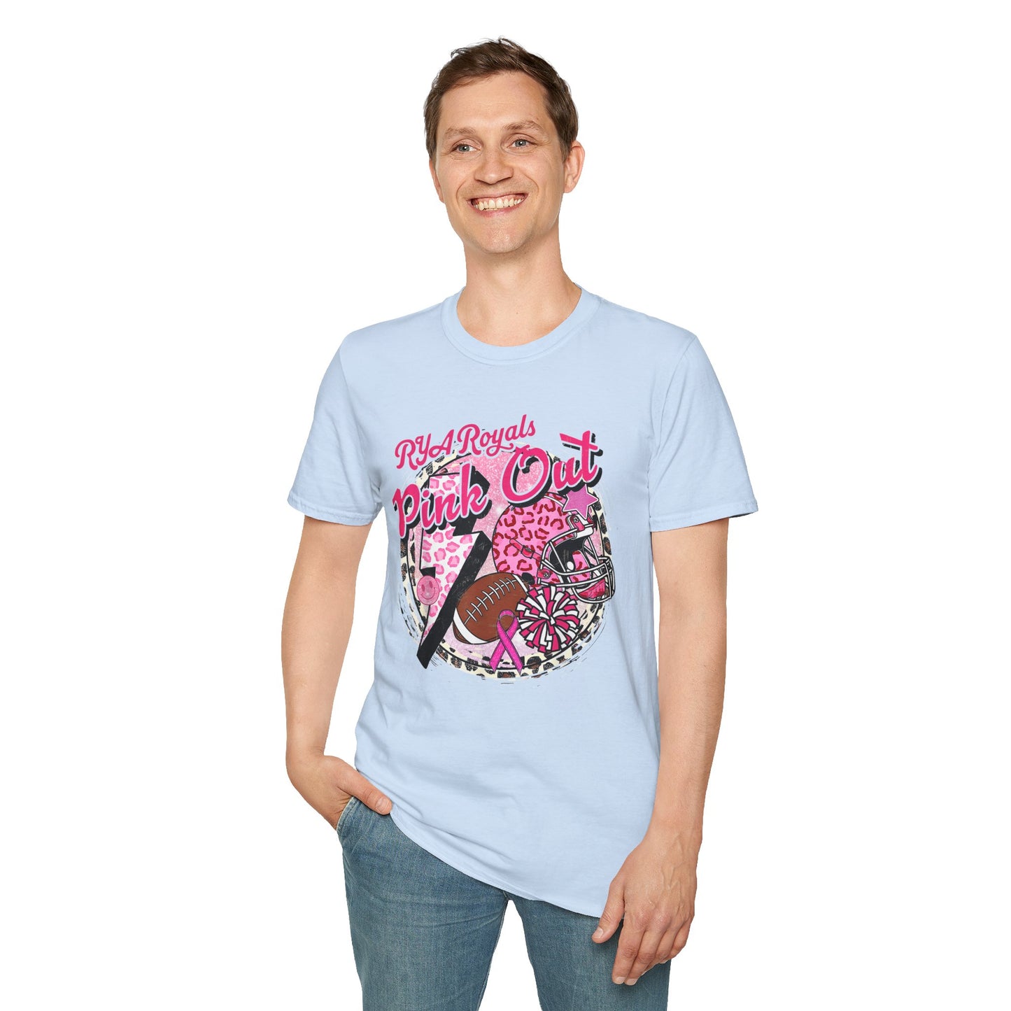 RYA Royals Leopard Pink-Out T-shirt