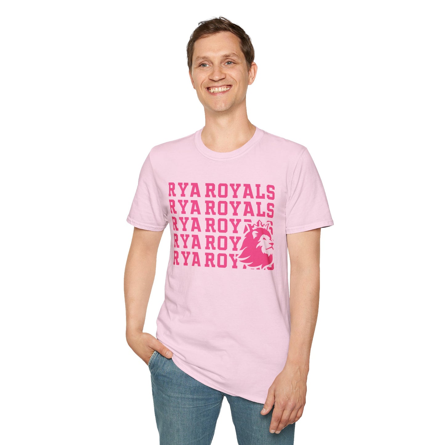 RYA Royals Lion Corner Pink-Out T-shirt