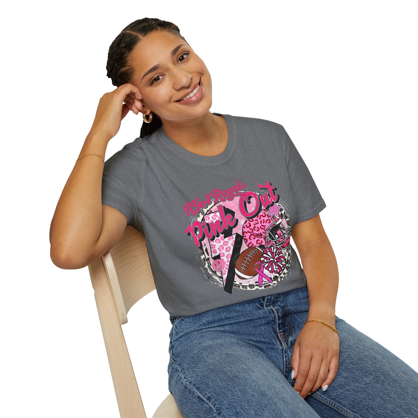 RYA Royals Leopard Pink-Out T-shirt
