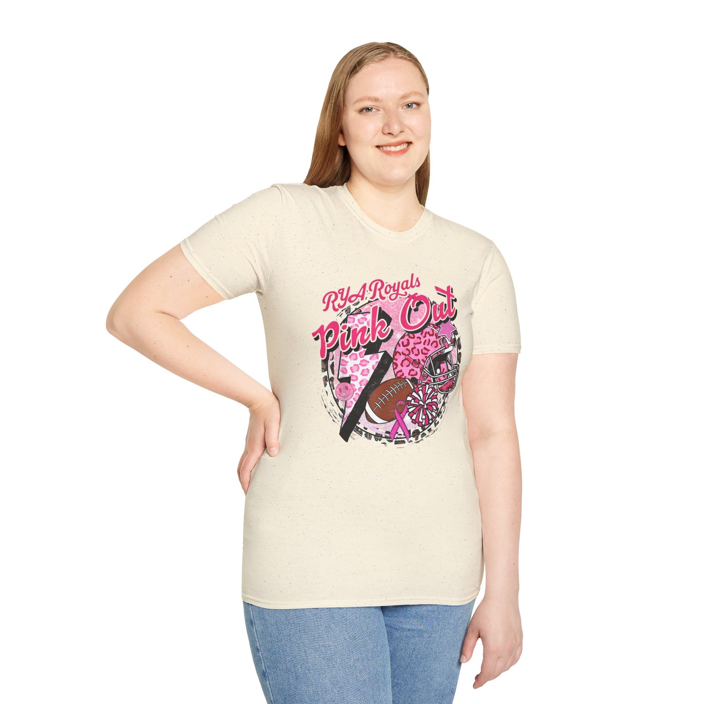 RYA Royals Leopard Pink-Out T-shirt