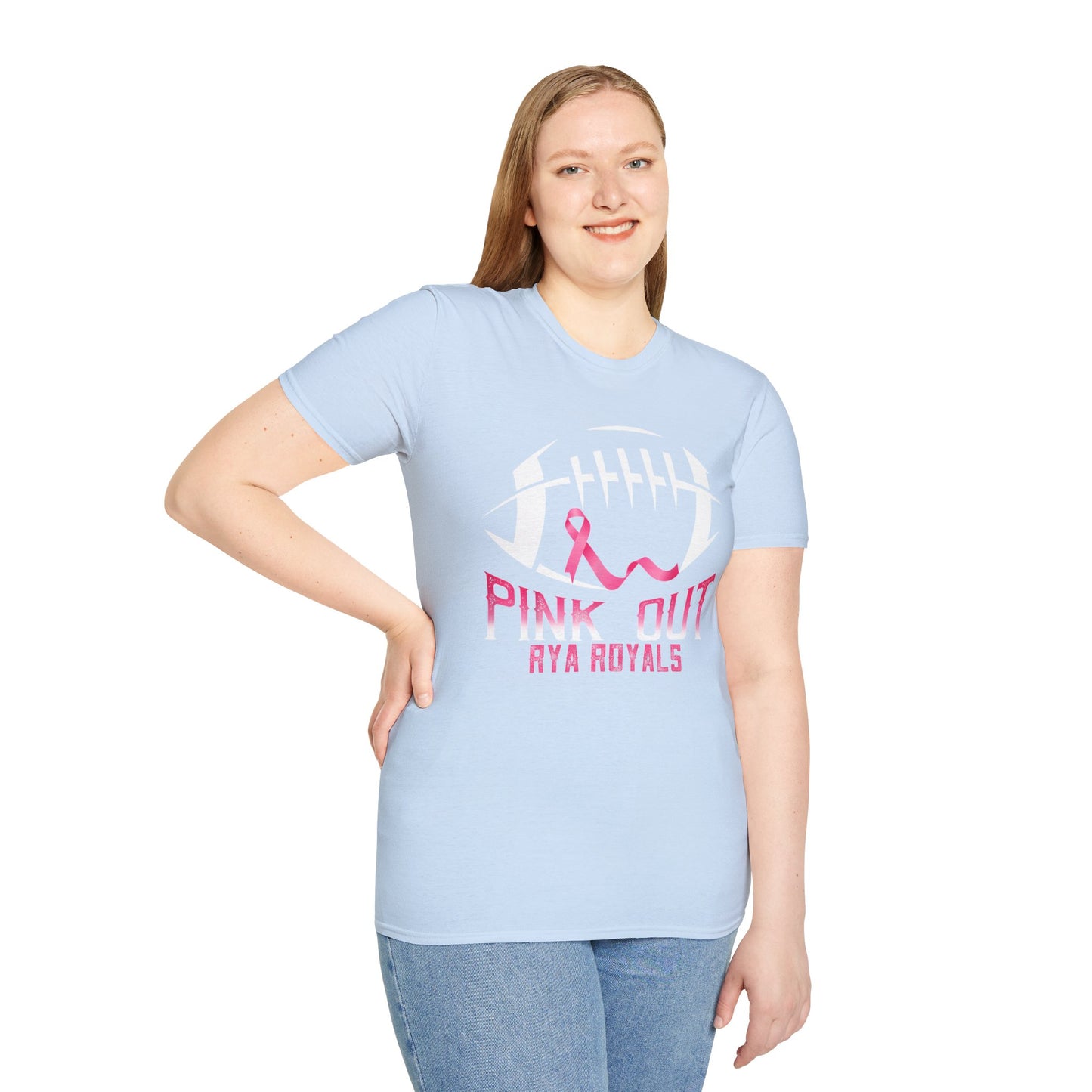 RYA Royals Football Pink-Out T-shirt