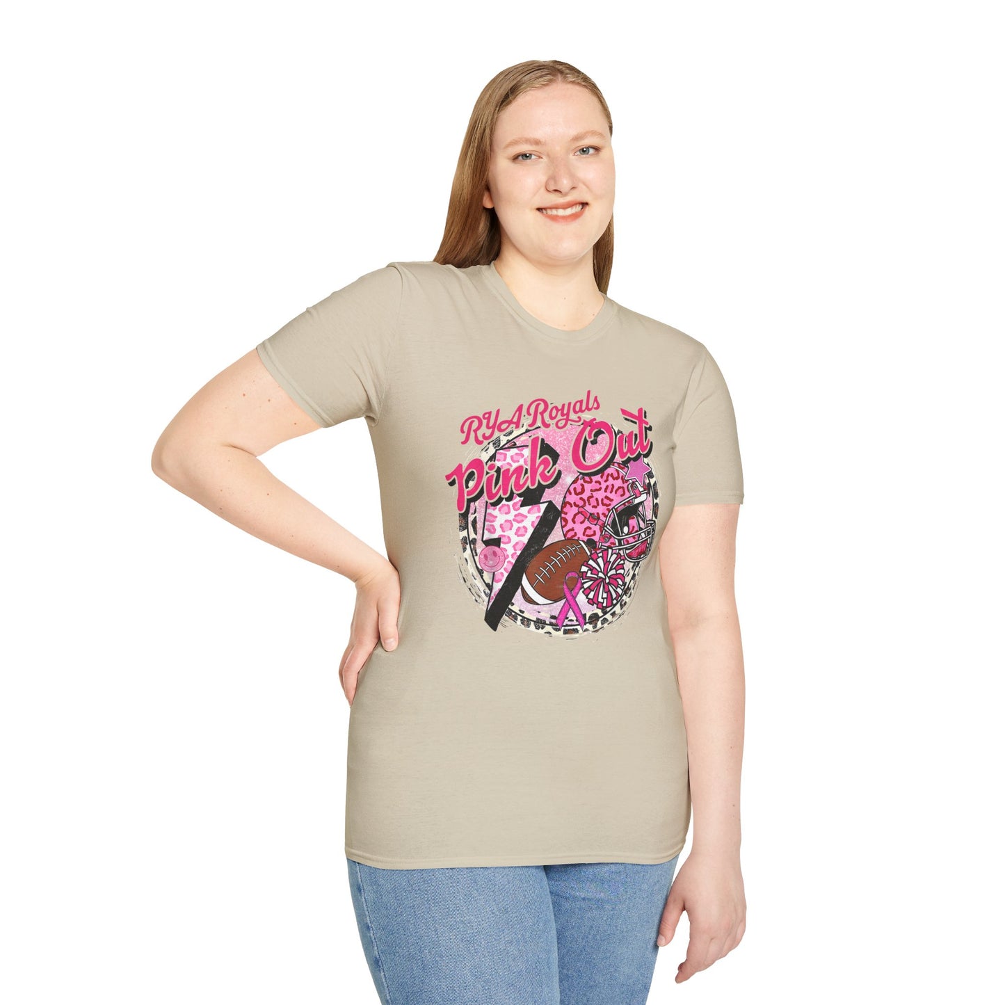 RYA Royals Leopard Pink-Out T-shirt