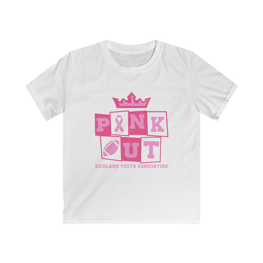 Kids RYA Royals Magazine Pink-Out T-shirt