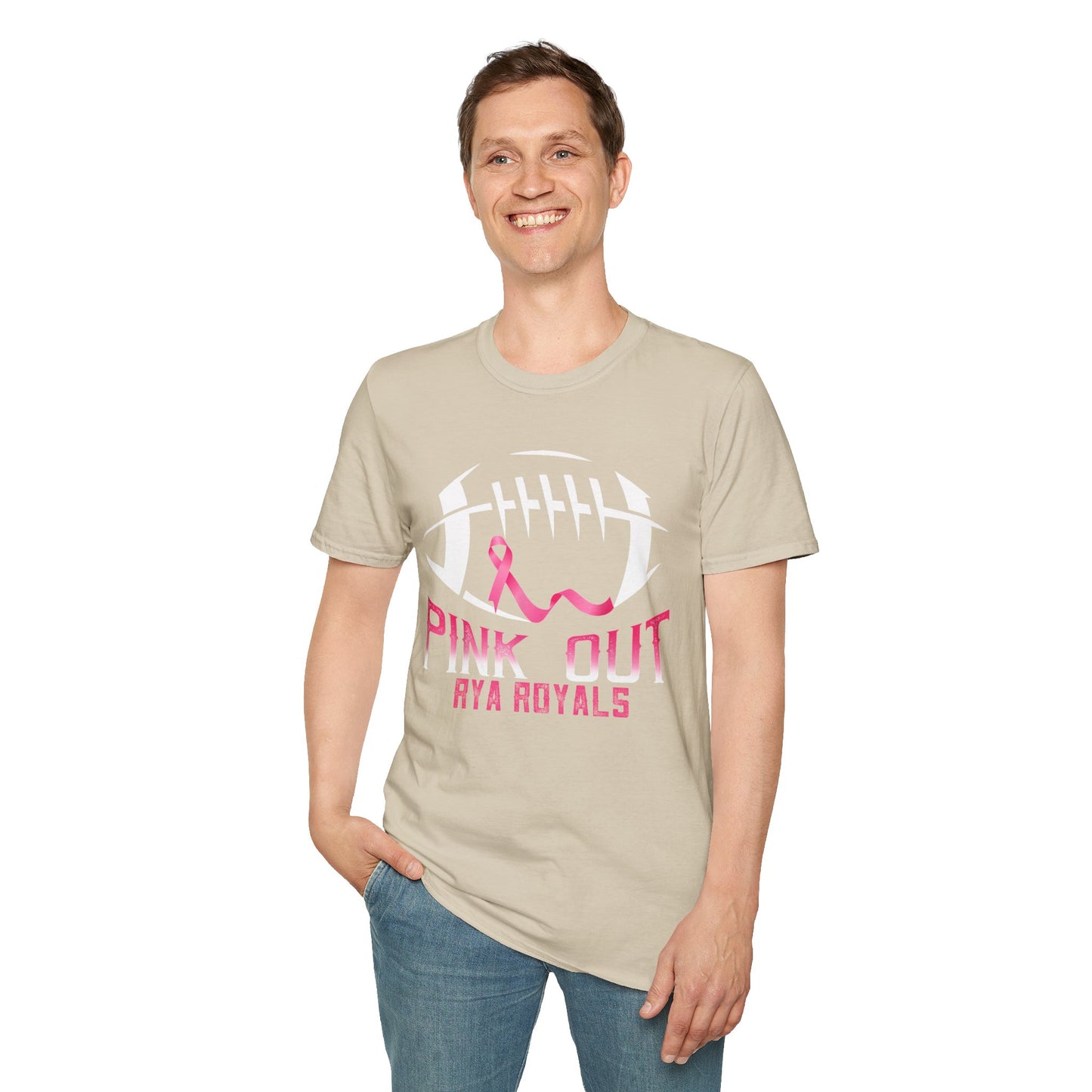 RYA Royals Football Pink-Out T-shirt