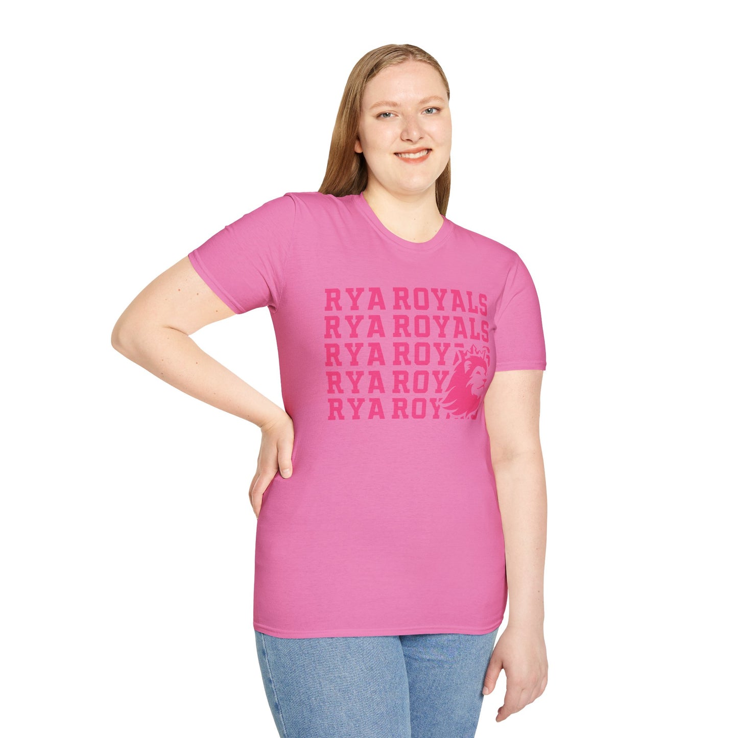 RYA Royals Lion Corner Pink-Out T-shirt