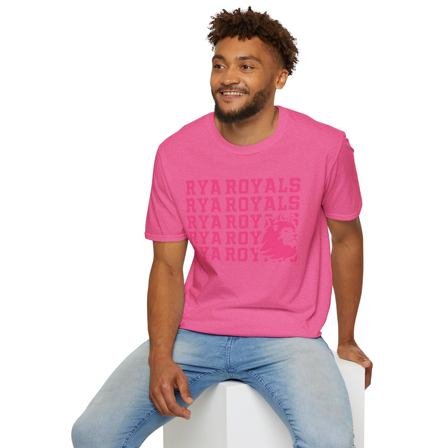 RYA Royals Lion Corner Pink-Out T-shirt