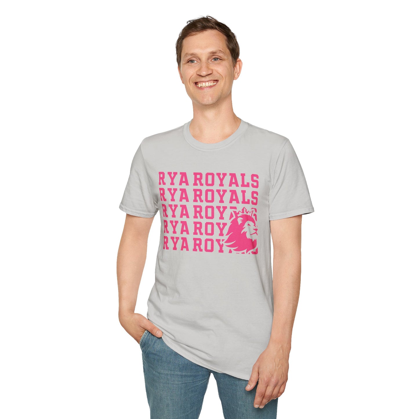 RYA Royals Lion Corner Pink-Out T-shirt