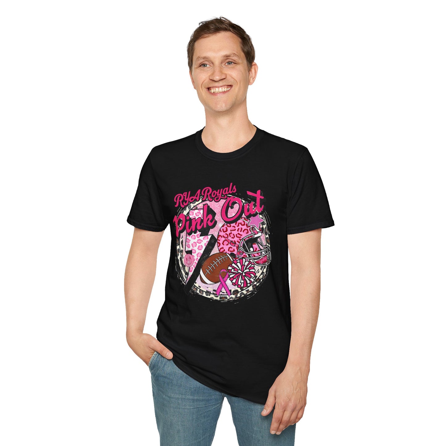 RYA Royals Leopard Pink-Out T-shirt