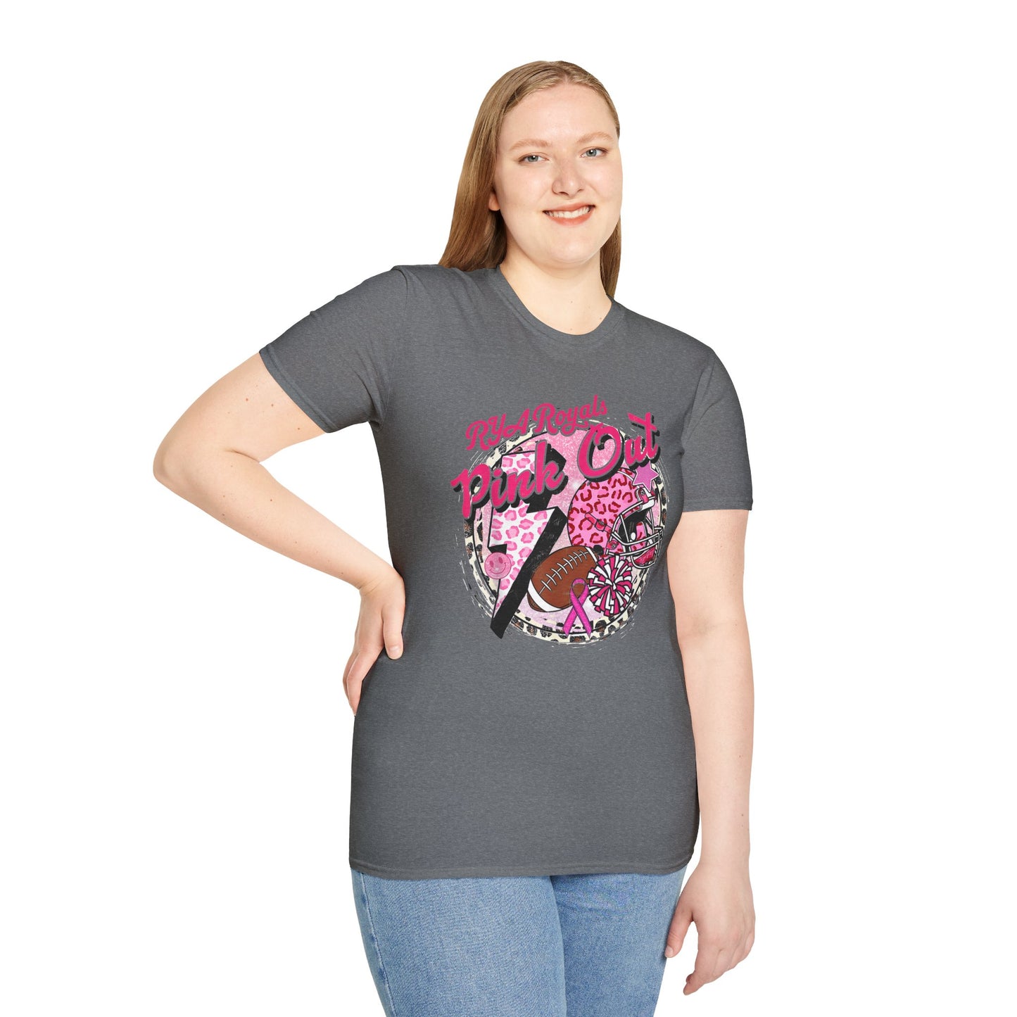 RYA Royals Leopard Pink-Out T-shirt