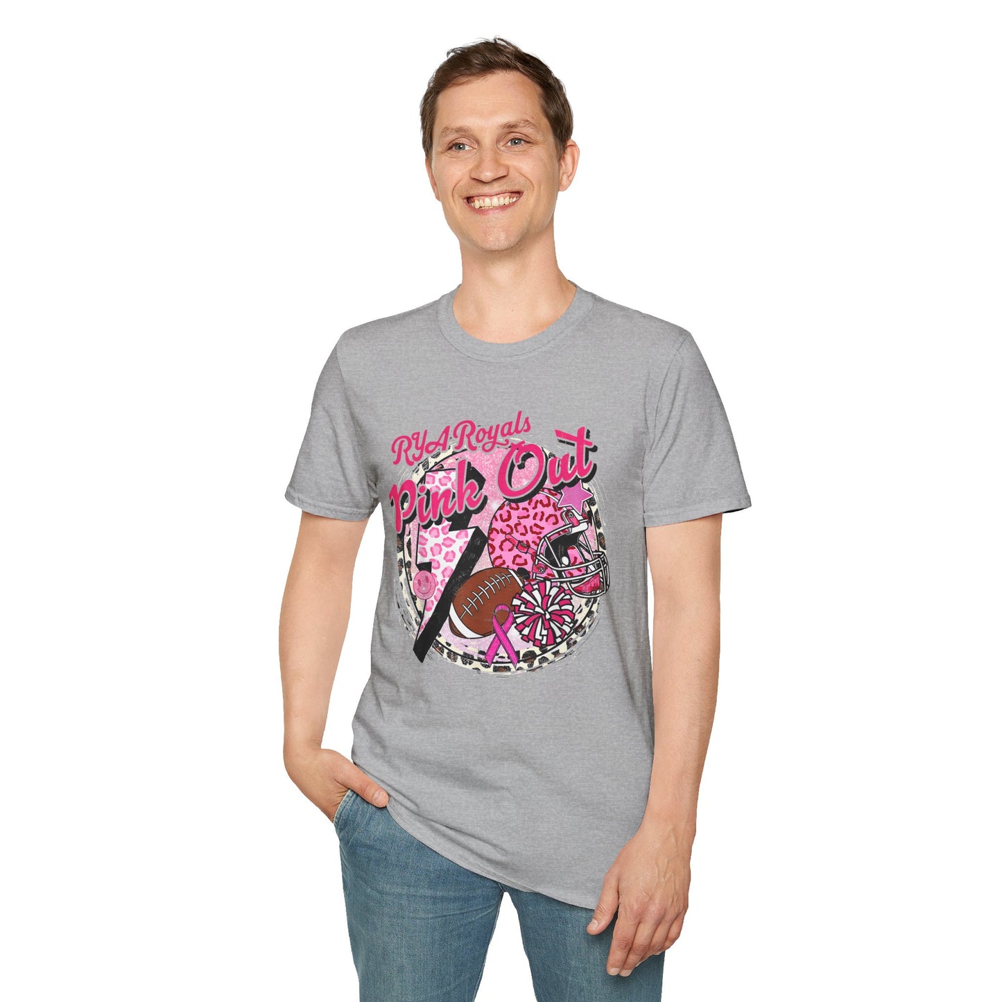 RYA Royals Leopard Pink-Out T-shirt