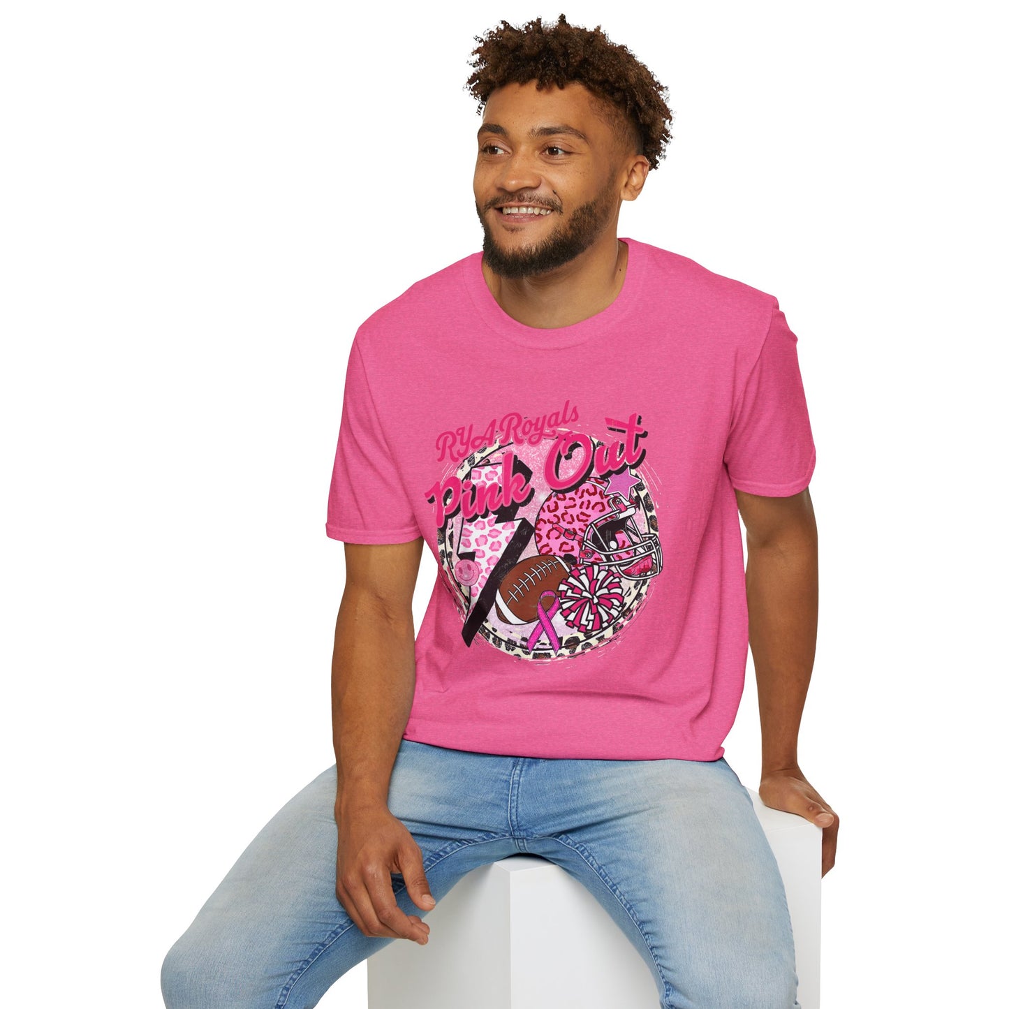 RYA Royals Leopard Pink-Out T-shirt