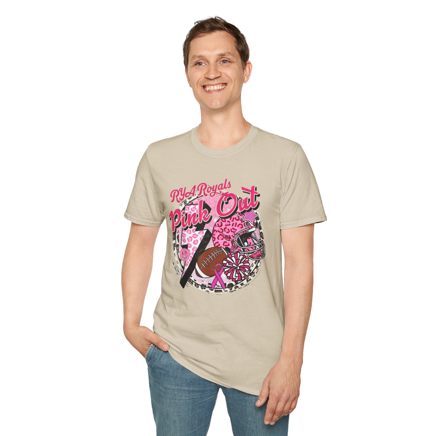 RYA Royals Leopard Pink-Out T-shirt