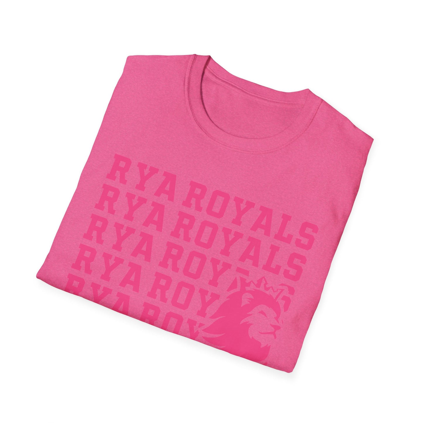 RYA Royals Lion Corner Pink-Out T-shirt