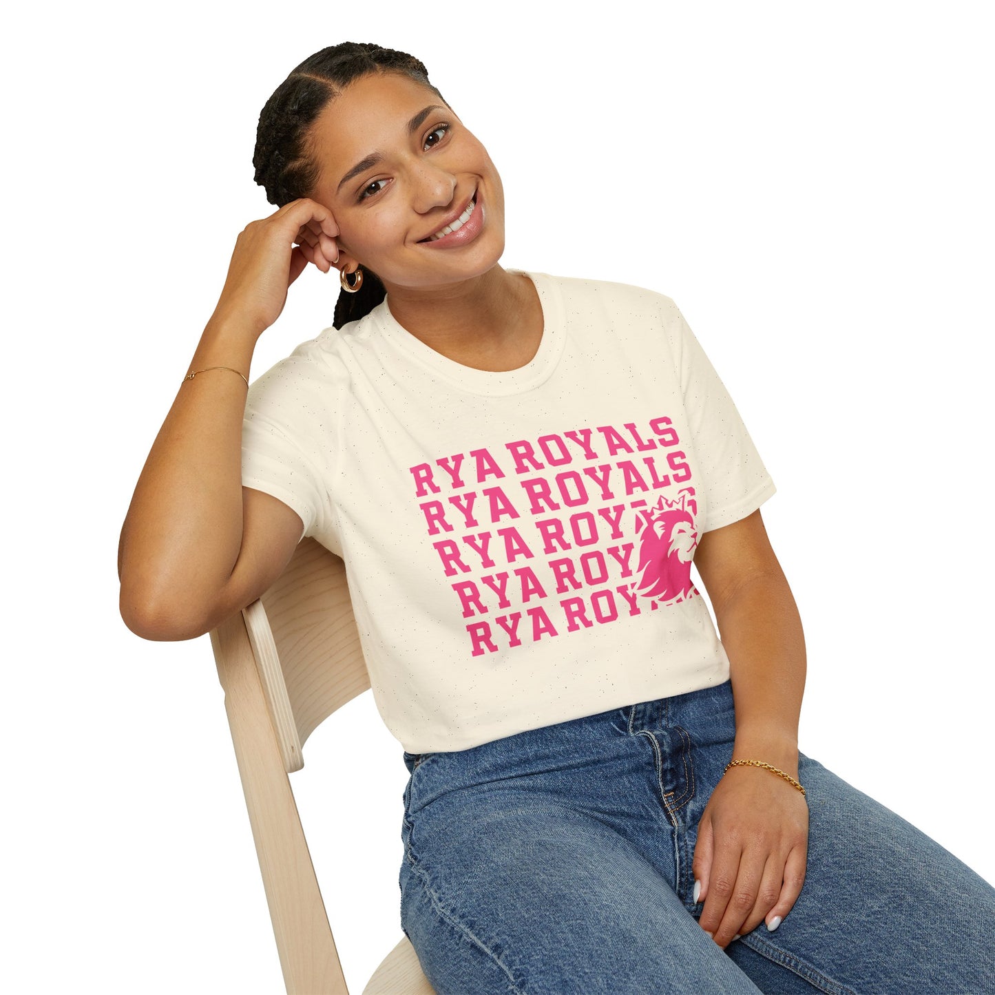RYA Royals Lion Corner Pink-Out T-shirt