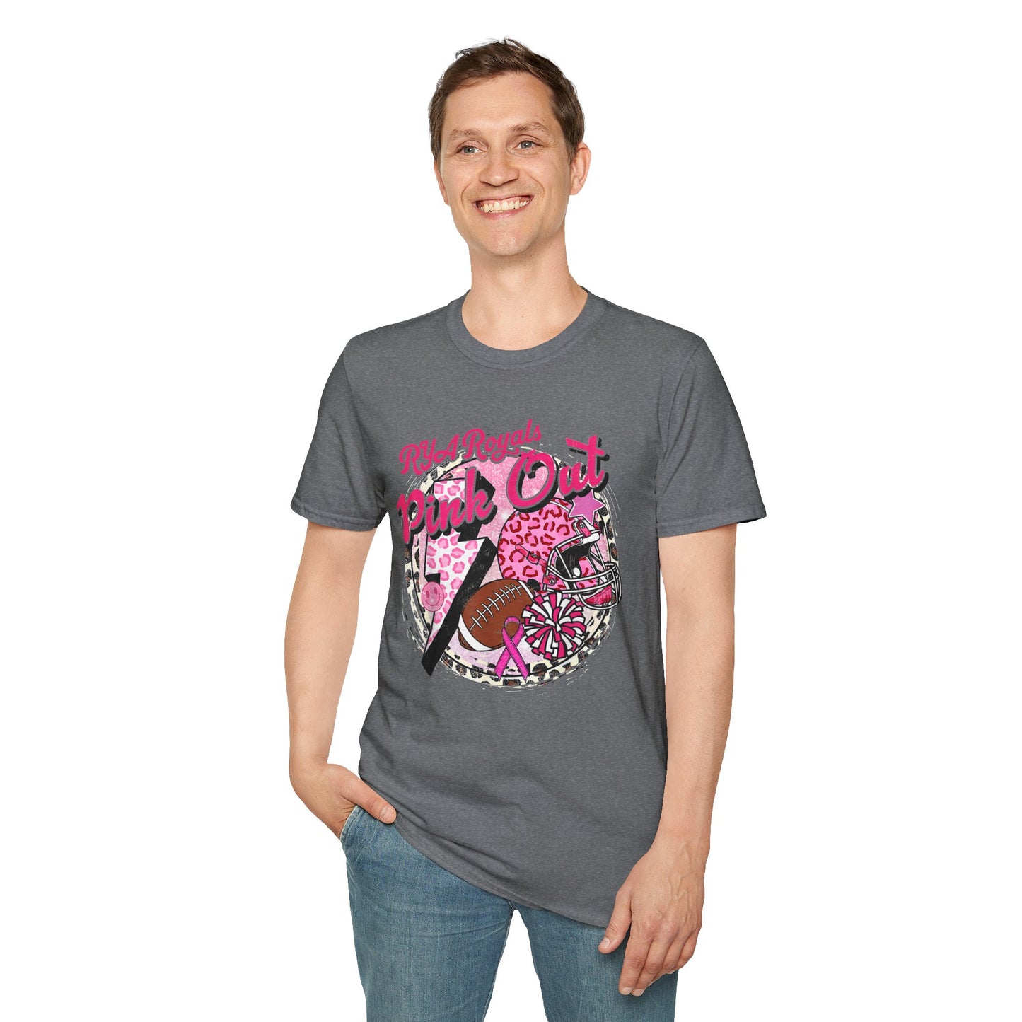 RYA Royals Leopard Pink-Out T-shirt