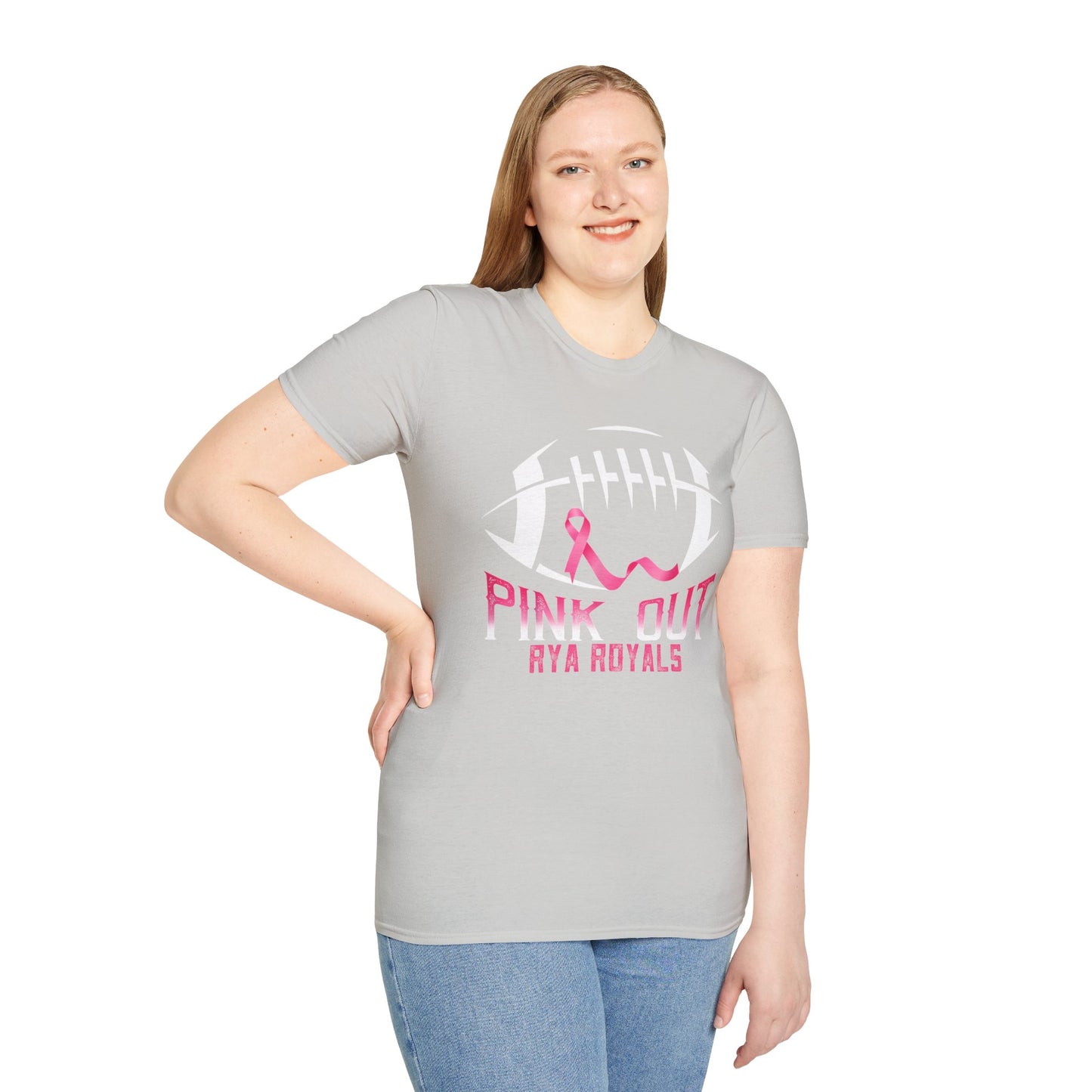 RYA Royals Football Pink-Out T-shirt