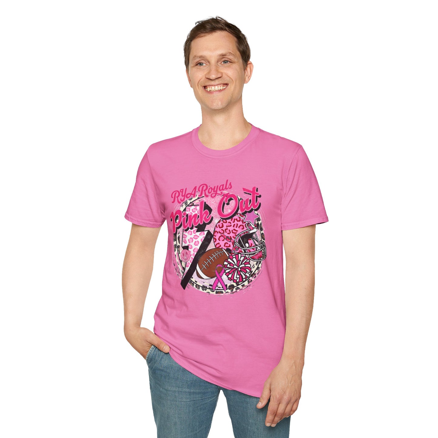 RYA Royals Leopard Pink-Out T-shirt